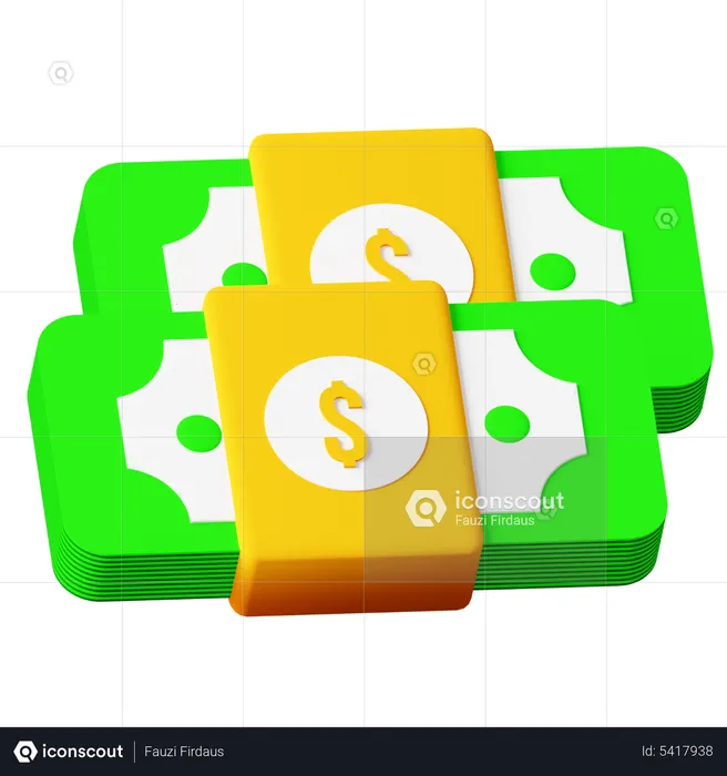 Dinero  3D Icon