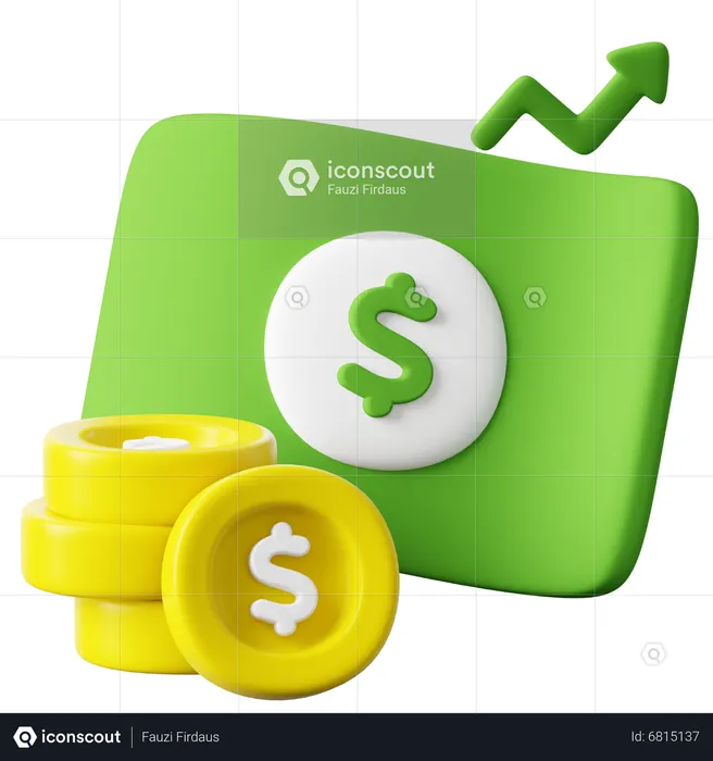 Dinero  3D Icon