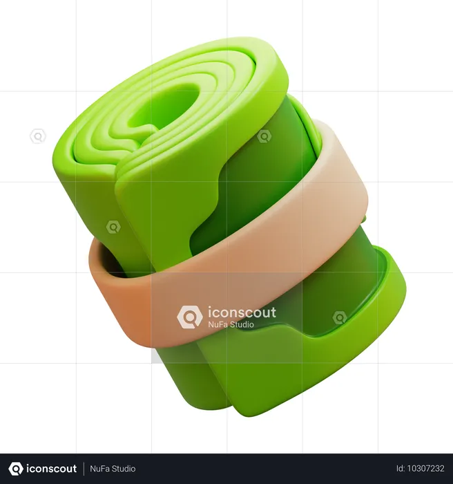 Rolo de dinheiro  3D Icon