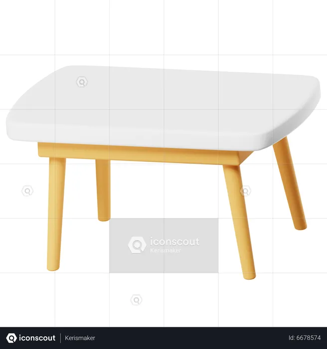 Dining Table  3D Icon