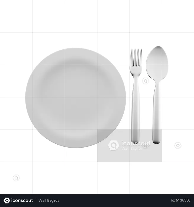 Dinner  3D Icon