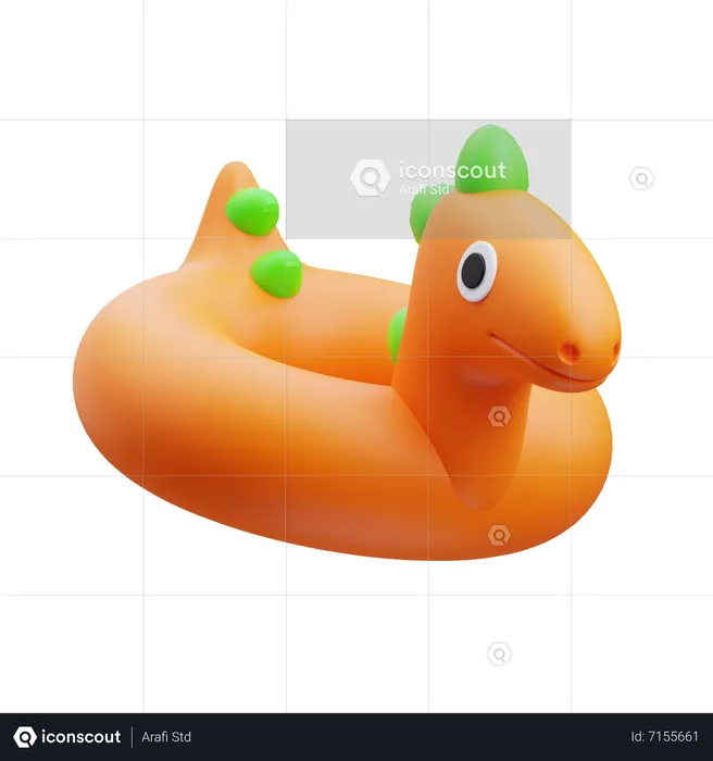 Dino_Lifebuoy  3D Icon
