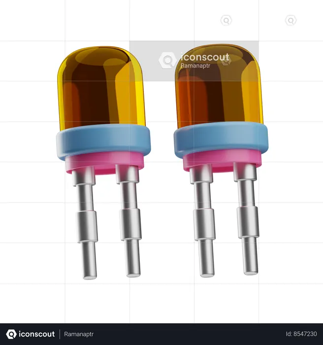 Diode  3D Icon