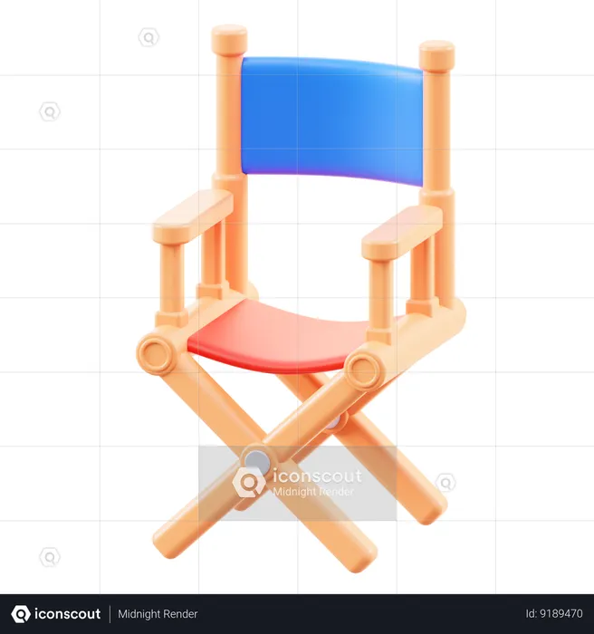 Chaise de direction  3D Icon