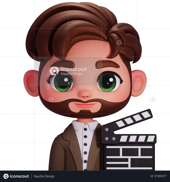 Director  3D Icon