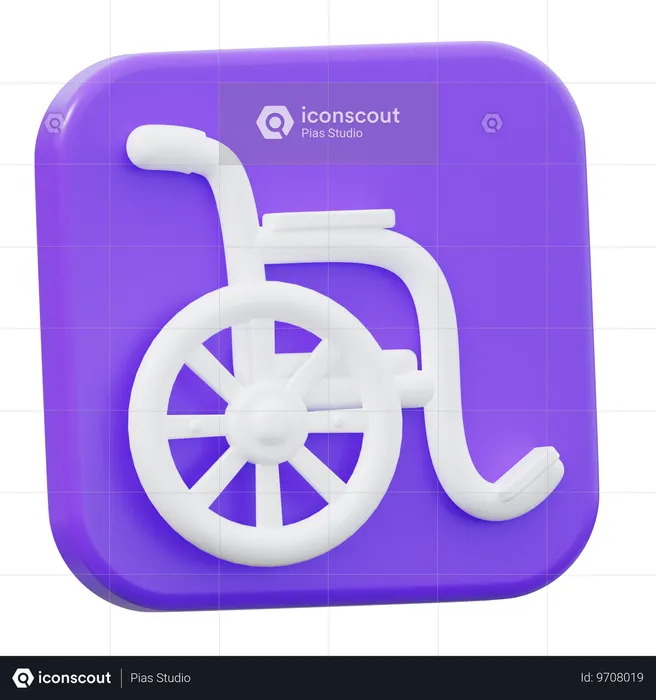 Disability  3D Icon