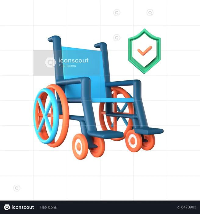 Disability Insurance  3D Icon