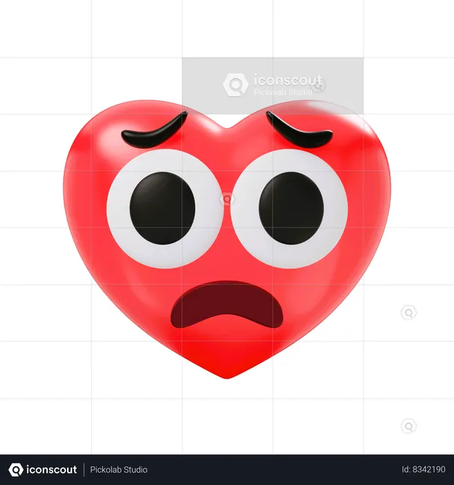 Disappointed Emoji  3D Icon