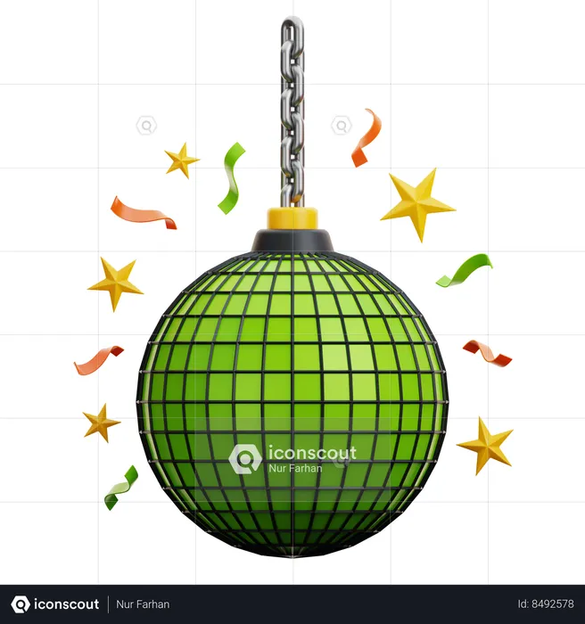 Disco Ball  3D Icon