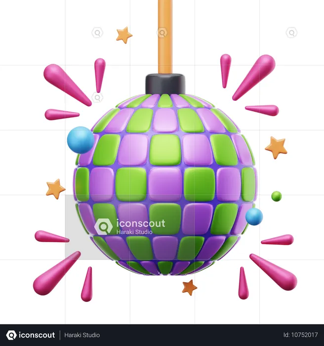 Disco Ball  3D Icon