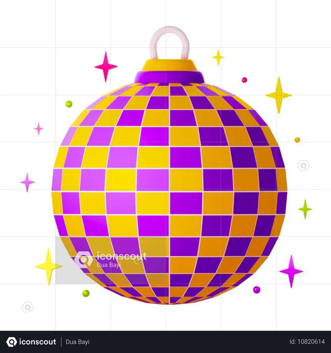 Disco Ball  3D Icon