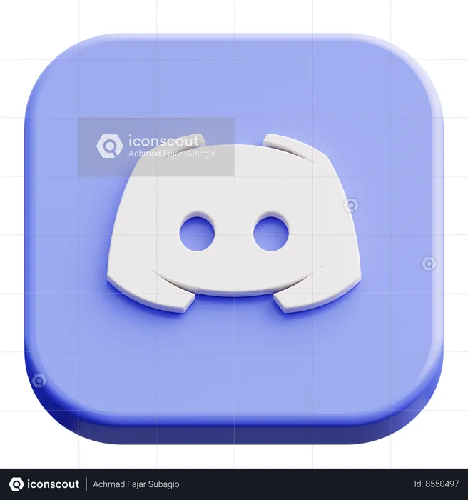 Discord  3D Icon