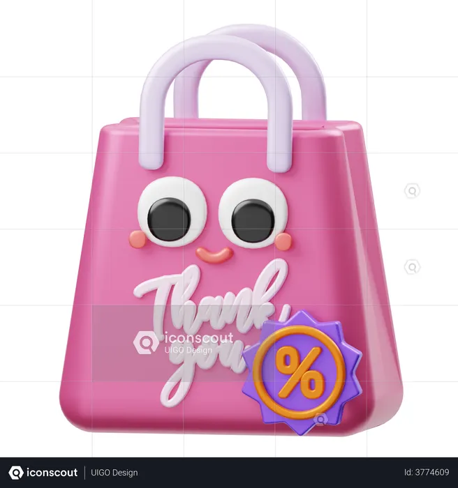 Discount  3D Illustration