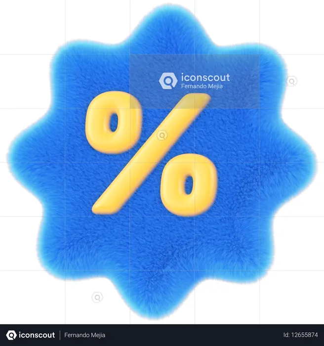 割引バッジ  3D Icon