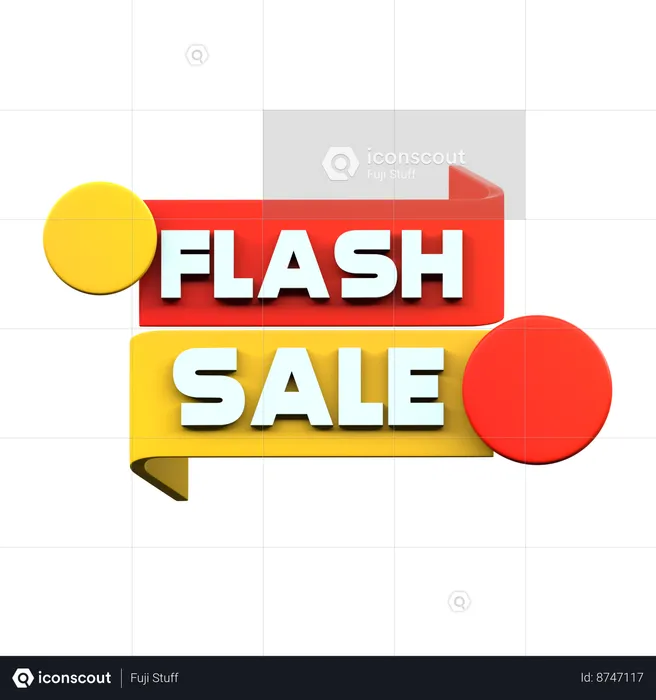 Discount shopping  3D Icon