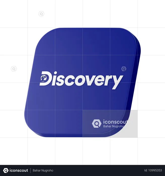 Discovery Logo Logo 3D Icon