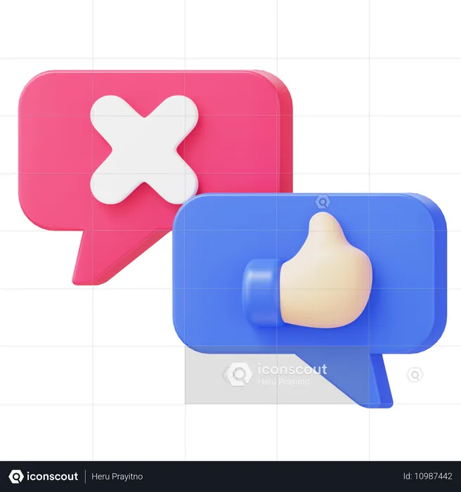 Discussion  3D Icon