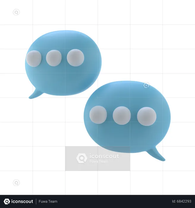 Discussion  3D Icon