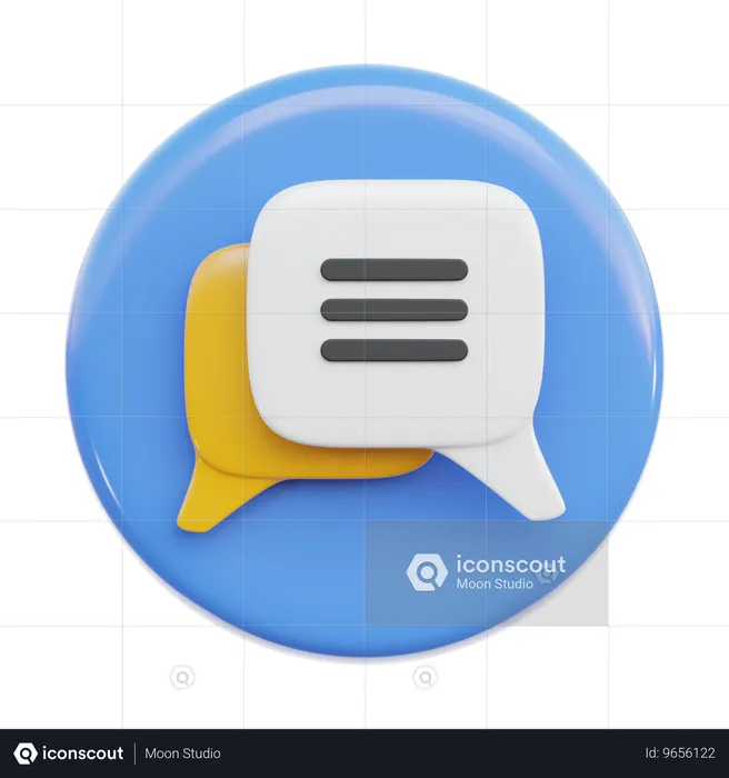 Conversar  3D Icon