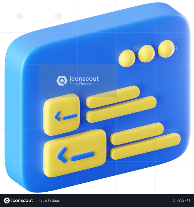 Disposición  3D Icon