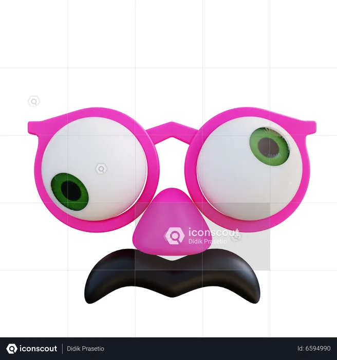 Disguise Mask  3D Icon