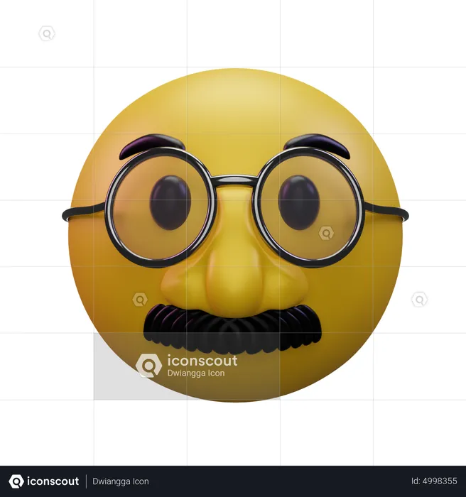 Disguised Emoji 3D Icon