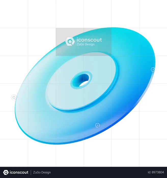 Disk  3D Icon