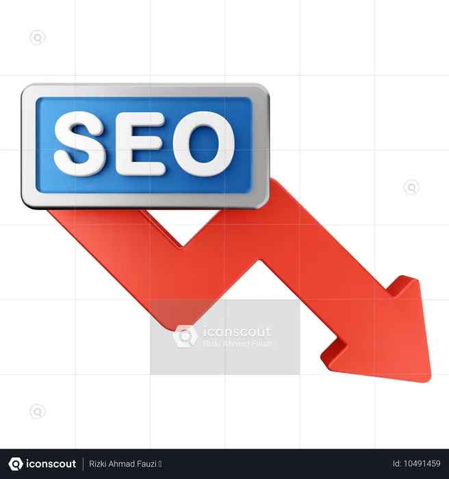 Disminuir el seo  3D Icon