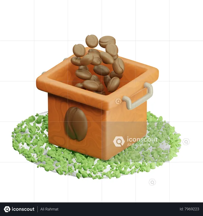 Dispensador de café  3D Icon