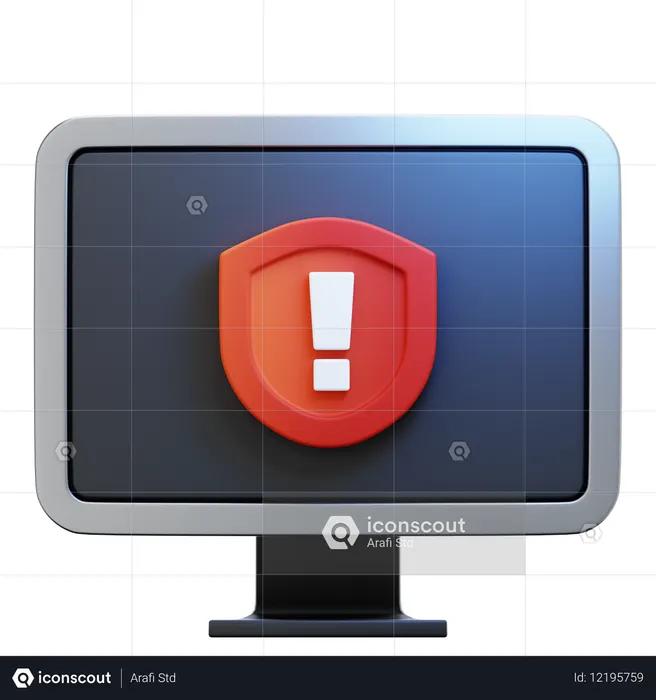 Dispositivo de fraude  3D Icon