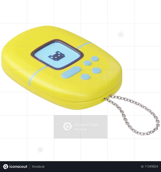 Dispositivo tamagotchi  3D Icon