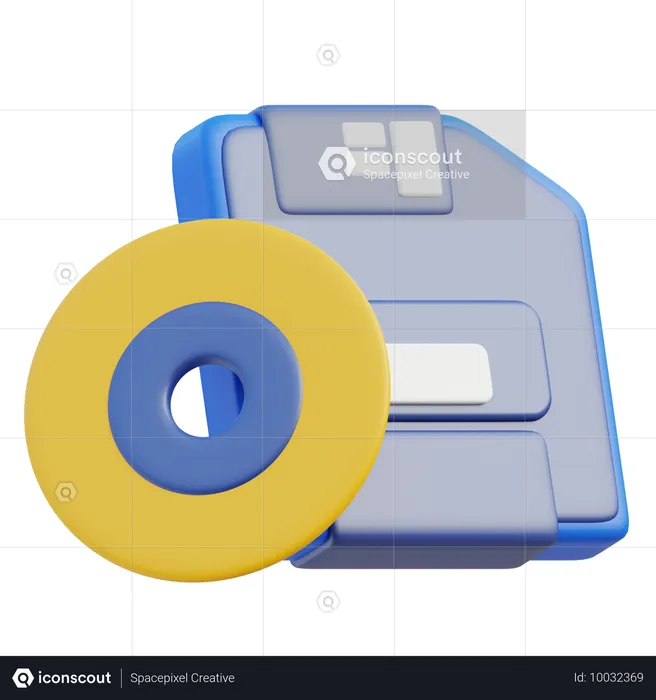 Disque de jeu  3D Icon