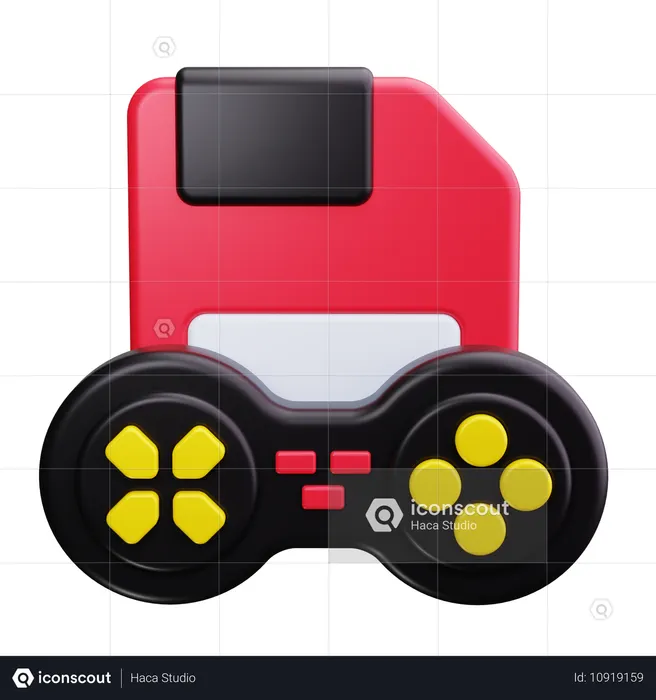 Disque de jeu  3D Icon