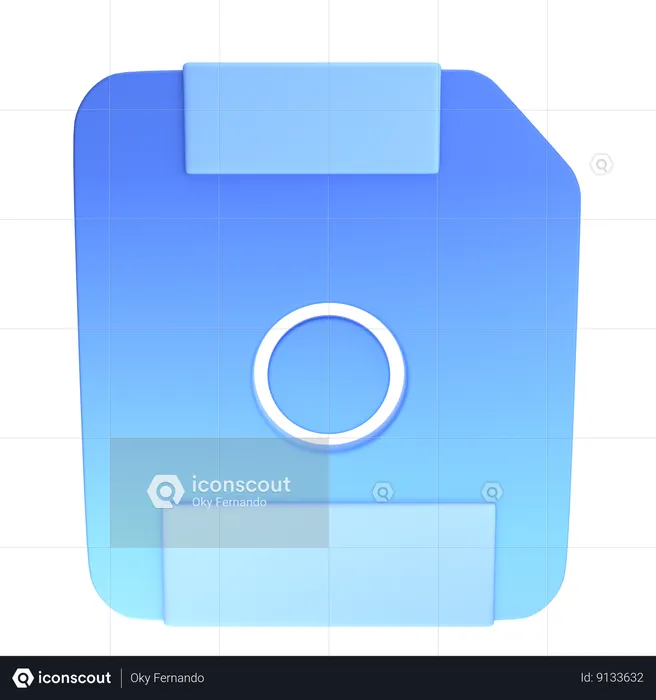 Disquete  3D Icon