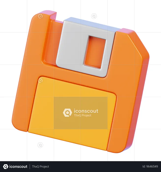 Disquete  3D Icon