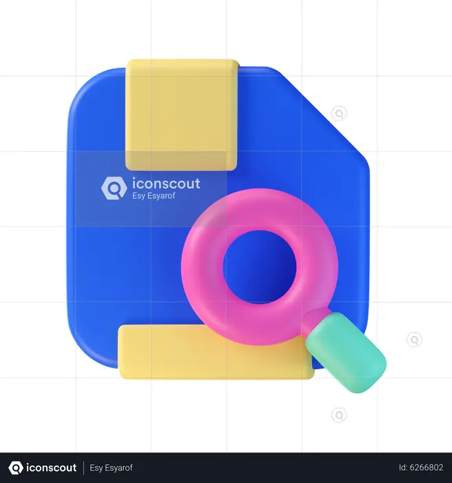 Buscar disquete  3D Icon
