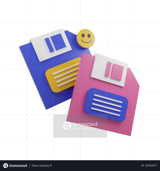 Disquette  3D Icon