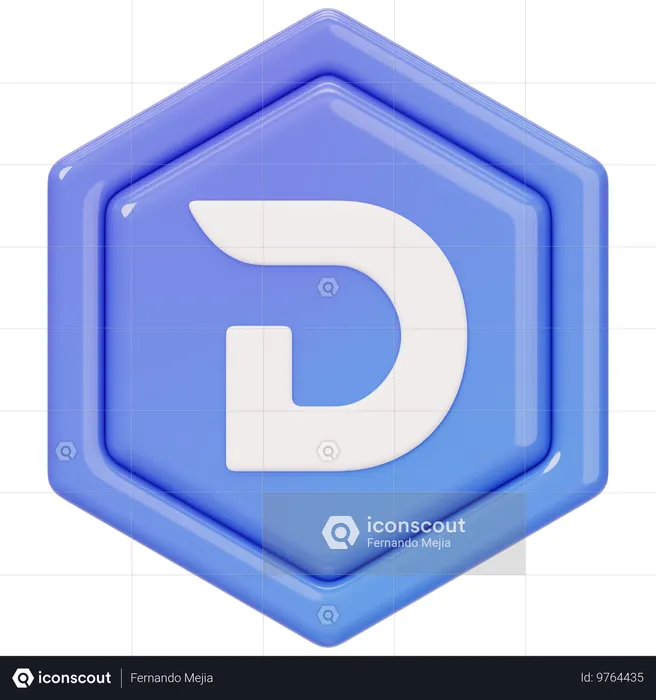 Insignia Divi (DIVI)  3D Icon