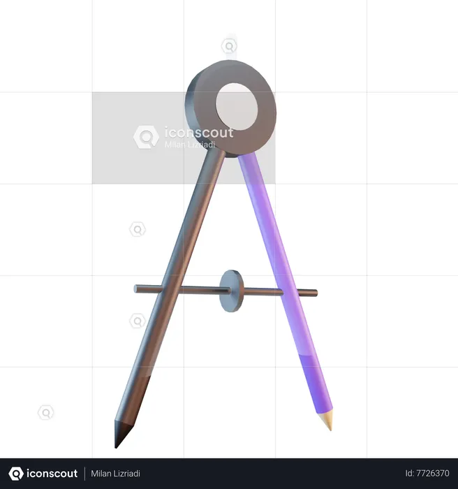 Divider Calipers  3D Icon