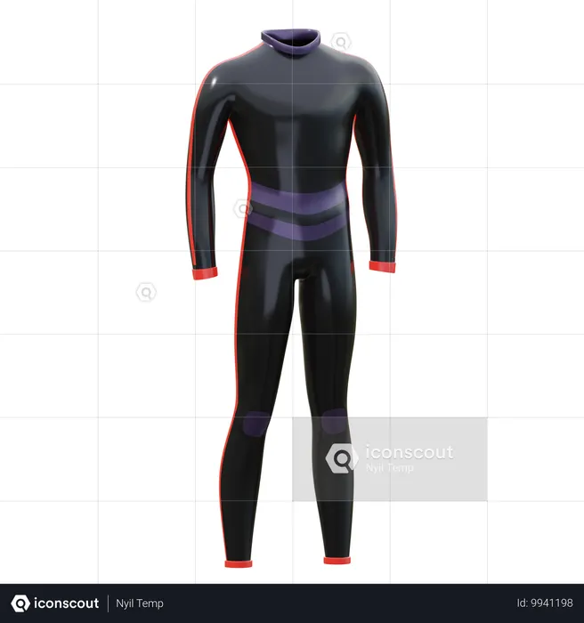 Diving Suit  3D Icon