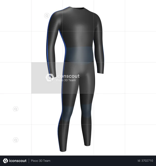 Diving Suit  3D Illustration