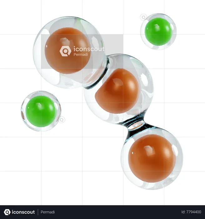 División celular  3D Icon