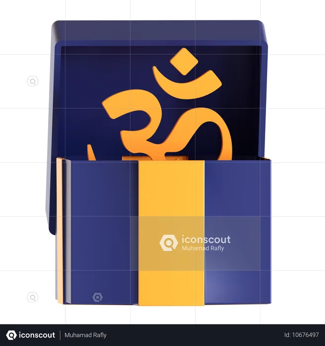 Diwali Gift  3D Icon