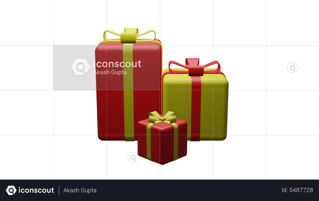 Diwali Gifts  3D Icon