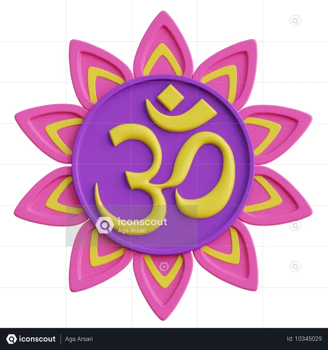 Diwali à propos  3D Icon