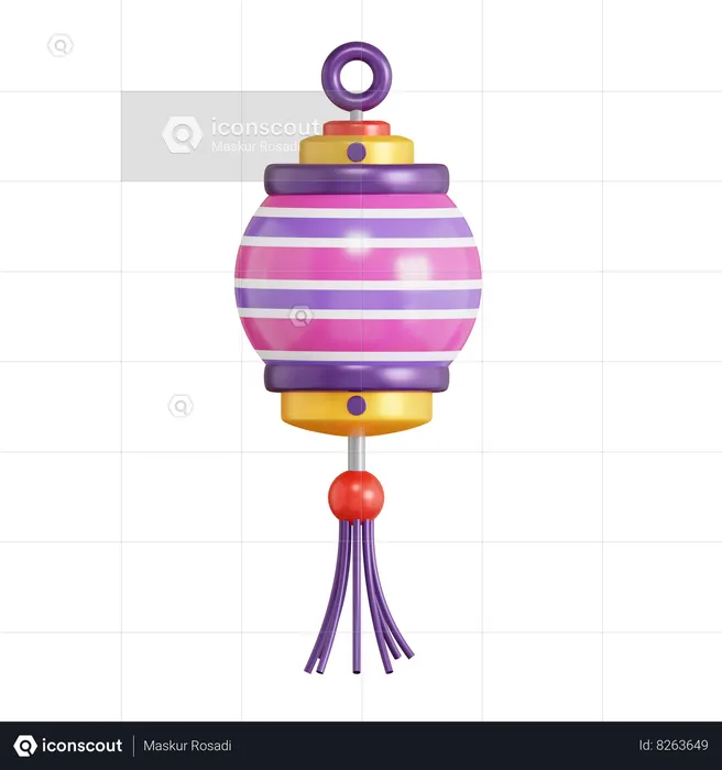 Diwali Ornament  3D Icon