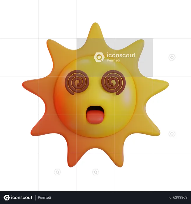 Dizzy Emoji Emoji 3D Icon