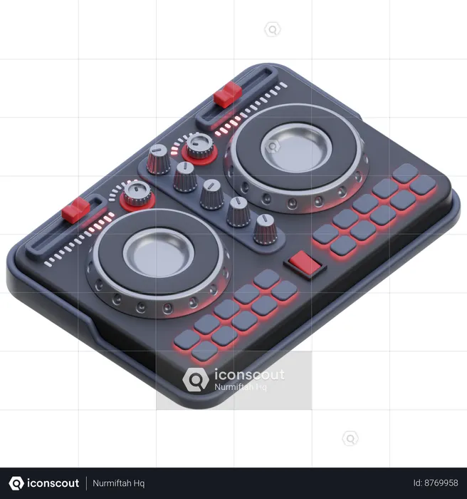 DJ Kit  3D Icon