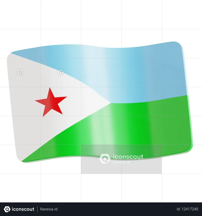 Djibouti  3D Icon