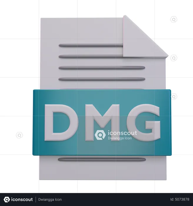 Dmg File  3D Icon